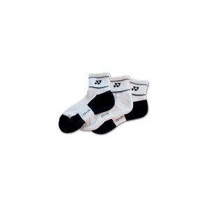 Yonex Socken #8423 3er Pack white/black