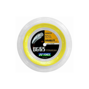 Yonex BG65Ti yellow